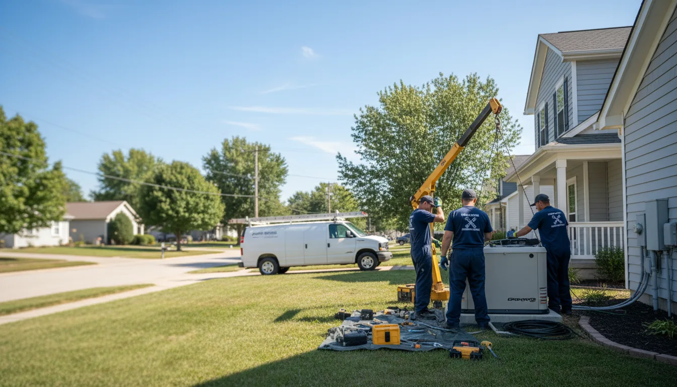 Generator Installation in Von Ormy, TX near me